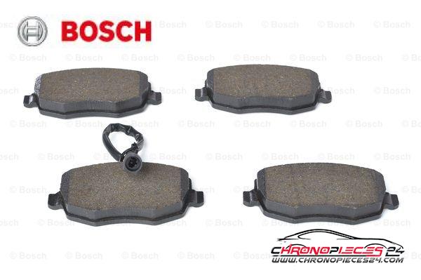 Achat de BOSCH 0 986 494 075 Kit de plaquettes de frein, frein à disque pas chères