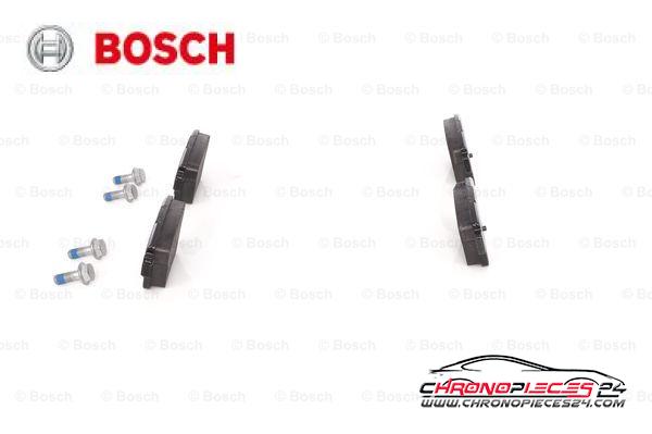 Achat de BOSCH 0 986 494 076 Kit de plaquettes de frein, frein à disque pas chères