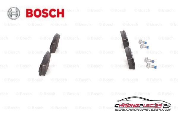 Achat de BOSCH 0 986 494 076 Kit de plaquettes de frein, frein à disque pas chères