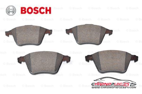 Achat de BOSCH 0 986 494 077 Kit de plaquettes de frein, frein à disque pas chères