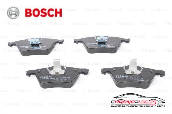 Achat de BOSCH 0 986 494 077 Kit de plaquettes de frein, frein à disque pas chères