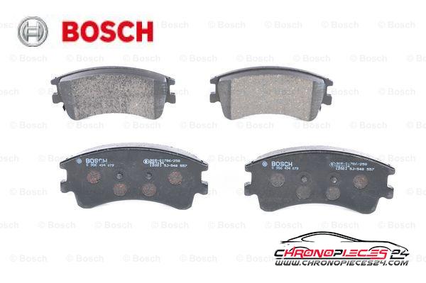 Achat de BOSCH 0 986 494 079 Kit de plaquettes de frein, frein à disque pas chères