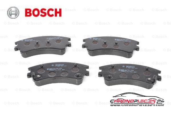 Achat de BOSCH 0 986 494 079 Kit de plaquettes de frein, frein à disque pas chères