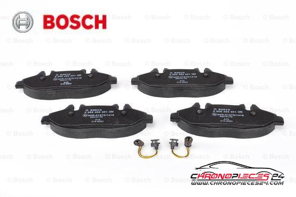 Achat de BOSCH 0 986 494 081 Kit de plaquettes de frein, frein à disque pas chères