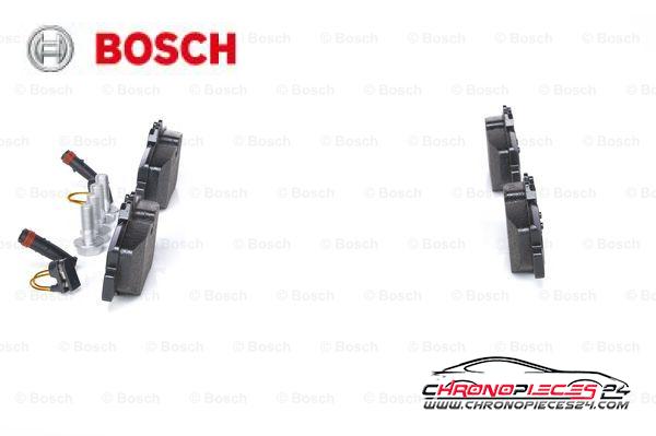 Achat de BOSCH 0 986 494 082 Kit de plaquettes de frein, frein à disque pas chères