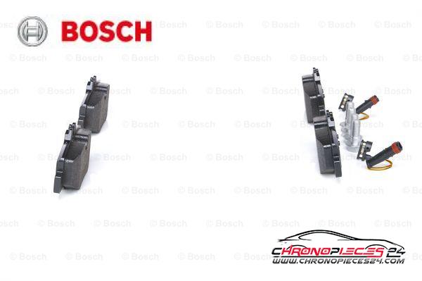 Achat de BOSCH 0 986 494 082 Kit de plaquettes de frein, frein à disque pas chères