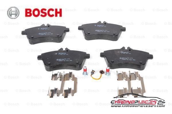 Achat de BOSCH 0 986 494 085 Kit de plaquettes de frein, frein à disque pas chères