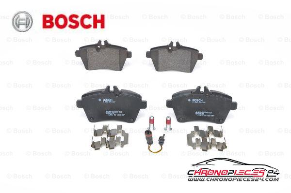 Achat de BOSCH 0 986 494 087 Kit de plaquettes de frein, frein à disque pas chères