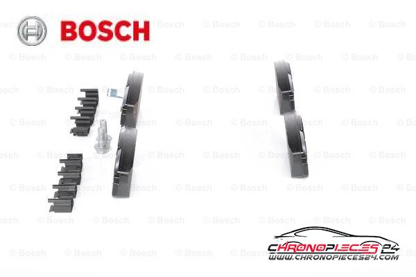 Achat de BOSCH 0 986 494 092 Kit de plaquettes de frein, frein à disque pas chères