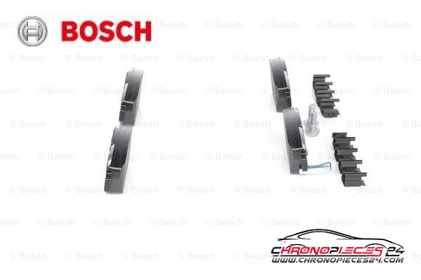 Achat de BOSCH 0 986 494 092 Kit de plaquettes de frein, frein à disque pas chères