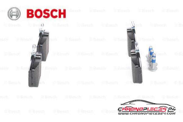 Achat de BOSCH 0 986 494 095 Kit de plaquettes de frein, frein à disque pas chères