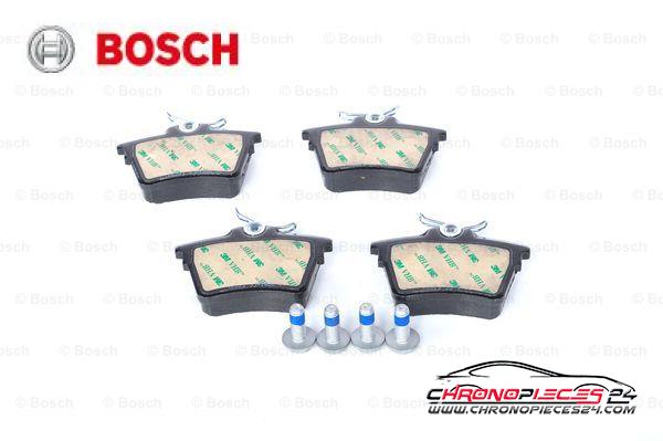 Achat de BOSCH 0 986 494 095 Kit de plaquettes de frein, frein à disque pas chères