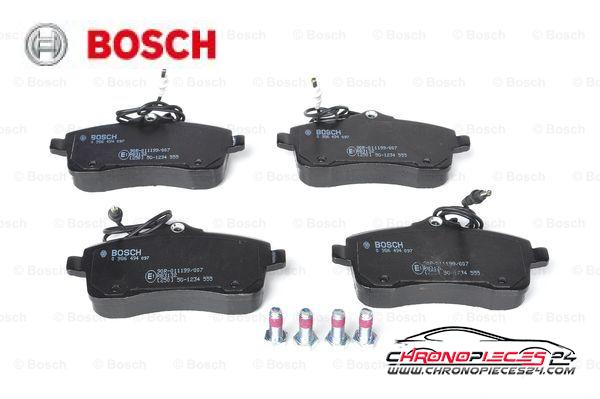 Achat de BOSCH 0 986 494 097 Kit de plaquettes de frein, frein à disque pas chères