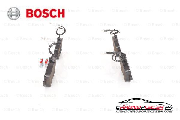 Achat de BOSCH 0 986 494 098 Kit de plaquettes de frein, frein à disque pas chères