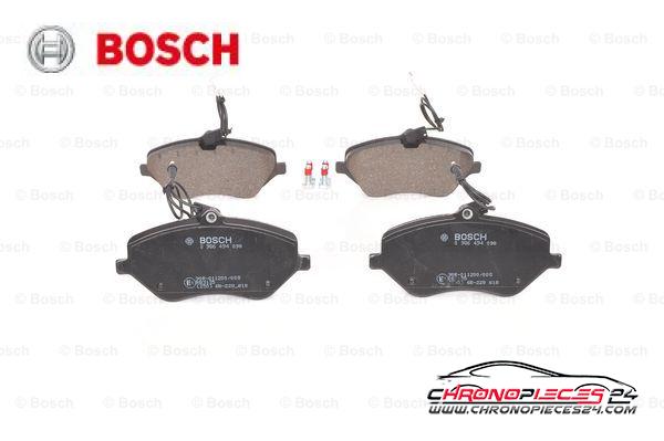 Achat de BOSCH 0 986 494 098 Kit de plaquettes de frein, frein à disque pas chères