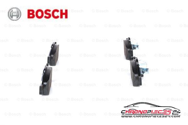 Achat de BOSCH 0 986 494 101 Kit de plaquettes de frein, frein à disque pas chères