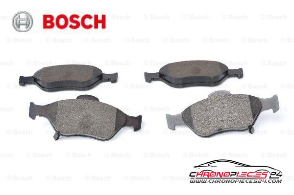 Achat de BOSCH 0 986 494 101 Kit de plaquettes de frein, frein à disque pas chères