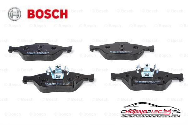 Achat de BOSCH 0 986 494 101 Kit de plaquettes de frein, frein à disque pas chères