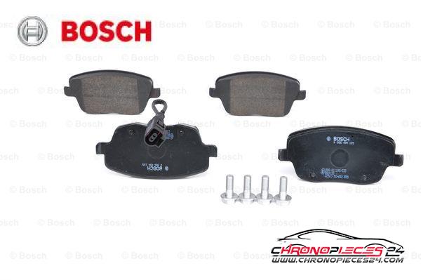 Achat de BOSCH 0 986 494 105 Kit de plaquettes de frein, frein à disque pas chères