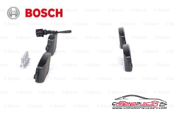 Achat de BOSCH 0 986 494 105 Kit de plaquettes de frein, frein à disque pas chères