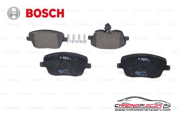 Achat de BOSCH 0 986 494 105 Kit de plaquettes de frein, frein à disque pas chères