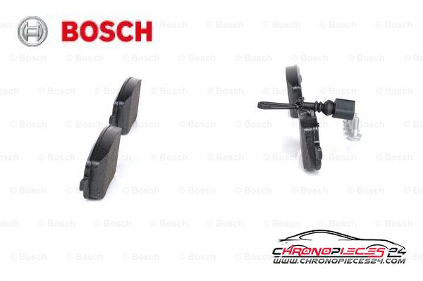 Achat de BOSCH 0 986 494 105 Kit de plaquettes de frein, frein à disque pas chères