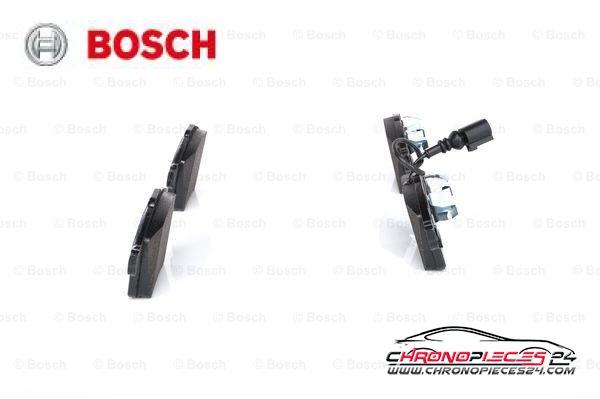 Achat de BOSCH 0 986 494 107 Kit de plaquettes de frein, frein à disque pas chères