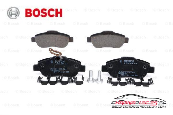 Achat de BOSCH 0 986 494 114 Kit de plaquettes de frein, frein à disque pas chères