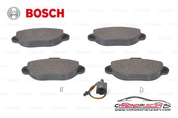 Achat de BOSCH 0 986 494 115 Kit de plaquettes de frein, frein à disque pas chères