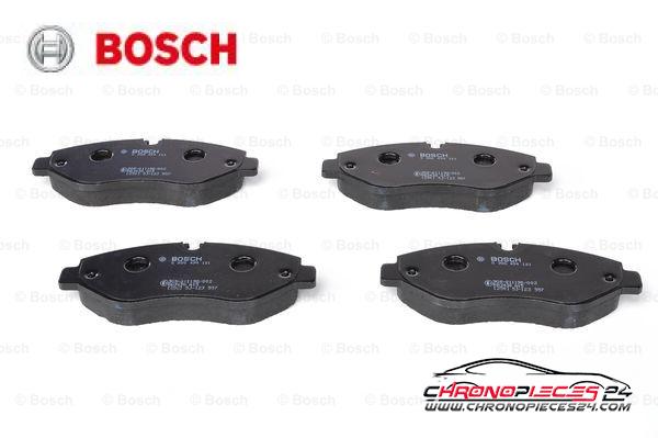 Achat de BOSCH 0 986 494 121 Kit de plaquettes de frein, frein à disque pas chères