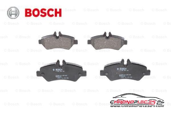 Achat de BOSCH 0 986 494 123 Kit de plaquettes de frein, frein à disque pas chères