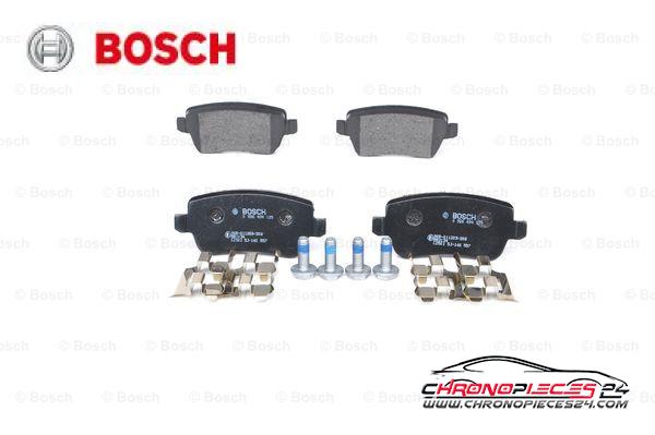 Achat de BOSCH 0 986 494 125 Kit de plaquettes de frein, frein à disque pas chères