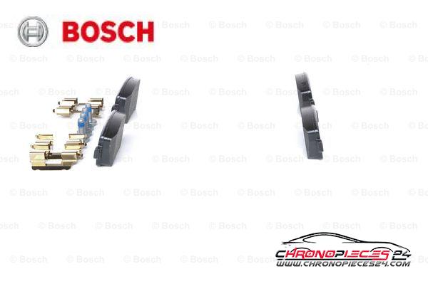 Achat de BOSCH 0 986 494 125 Kit de plaquettes de frein, frein à disque pas chères