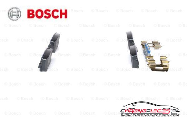 Achat de BOSCH 0 986 494 125 Kit de plaquettes de frein, frein à disque pas chères