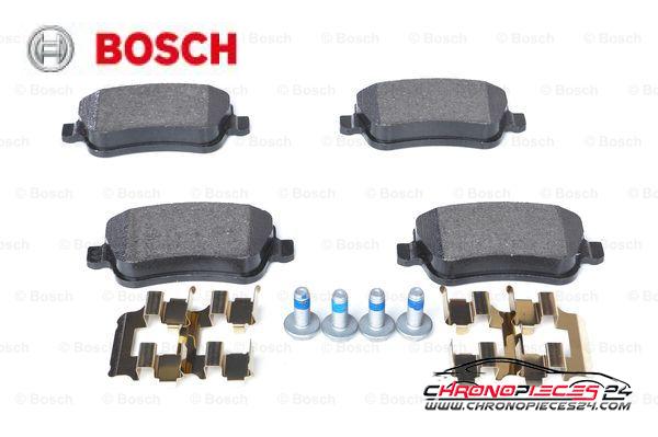 Achat de BOSCH 0 986 494 125 Kit de plaquettes de frein, frein à disque pas chères