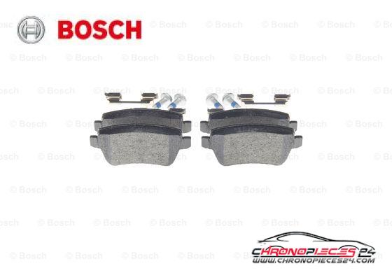 Achat de BOSCH 0 986 494 126 Kit de plaquettes de frein, frein à disque pas chères