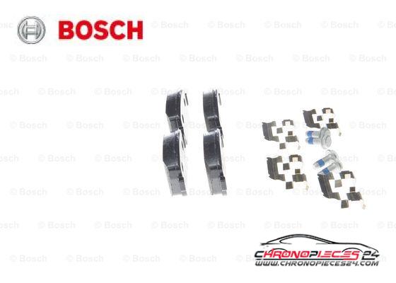 Achat de BOSCH 0 986 494 126 Kit de plaquettes de frein, frein à disque pas chères