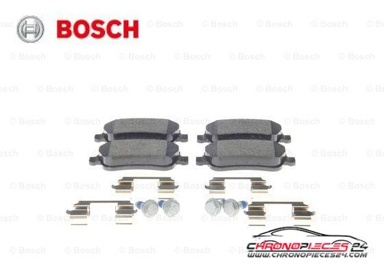 Achat de BOSCH 0 986 494 126 Kit de plaquettes de frein, frein à disque pas chères