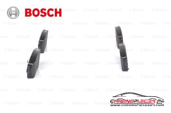 Achat de BOSCH 0 986 494 129 Kit de plaquettes de frein, frein à disque pas chères