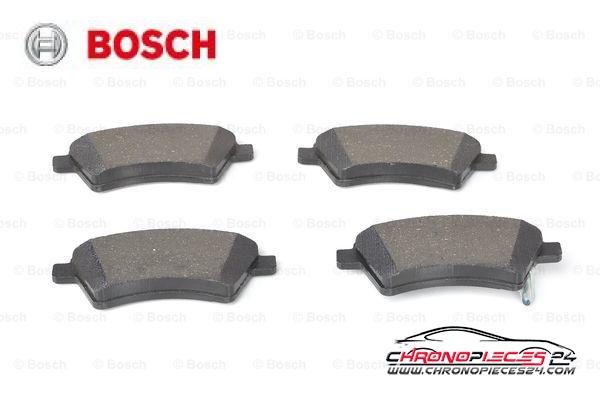 Achat de BOSCH 0 986 494 129 Kit de plaquettes de frein, frein à disque pas chères