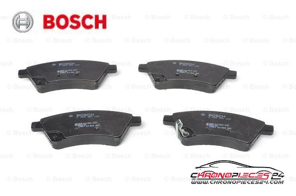 Achat de BOSCH 0 986 494 129 Kit de plaquettes de frein, frein à disque pas chères