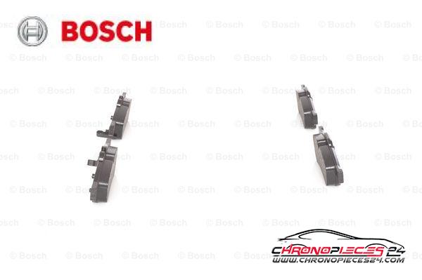 Achat de BOSCH 0 986 494 130 Kit de plaquettes de frein, frein à disque pas chères