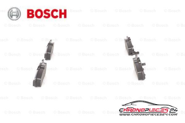 Achat de BOSCH 0 986 494 130 Kit de plaquettes de frein, frein à disque pas chères