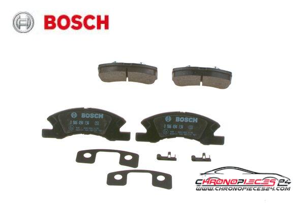 Achat de BOSCH 0 986 494 134 Kit de plaquettes de frein, frein à disque pas chères