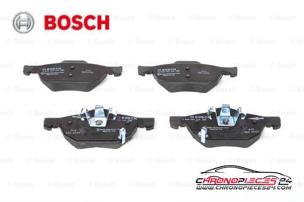 Achat de BOSCH 0 986 494 135 Kit de plaquettes de frein, frein à disque pas chères