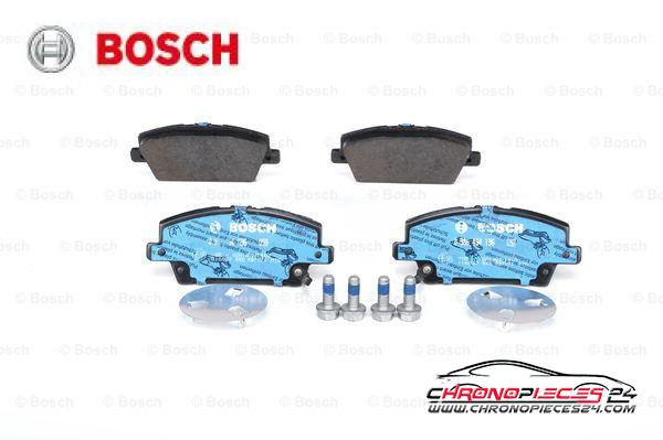 Achat de BOSCH 0 986 494 136 Kit de plaquettes de frein, frein à disque pas chères