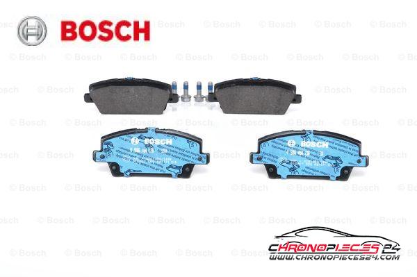 Achat de BOSCH 0 986 494 136 Kit de plaquettes de frein, frein à disque pas chères