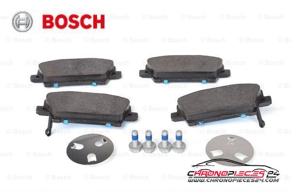 Achat de BOSCH 0 986 494 136 Kit de plaquettes de frein, frein à disque pas chères