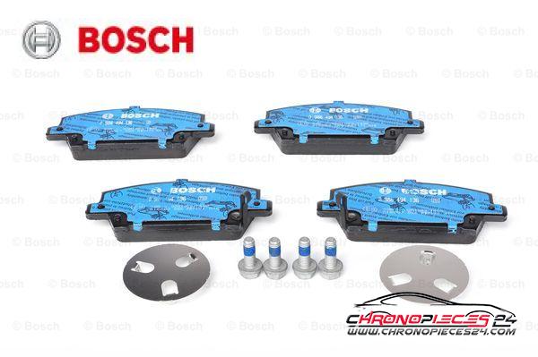 Achat de BOSCH 0 986 494 136 Kit de plaquettes de frein, frein à disque pas chères