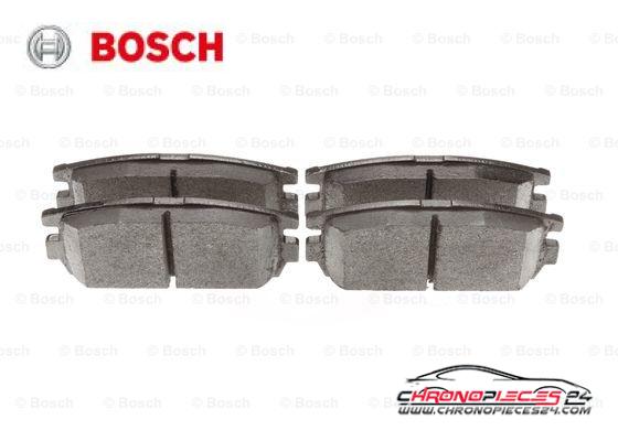 Achat de BOSCH 0 986 494 137 Kit de plaquettes de frein, frein à disque pas chères